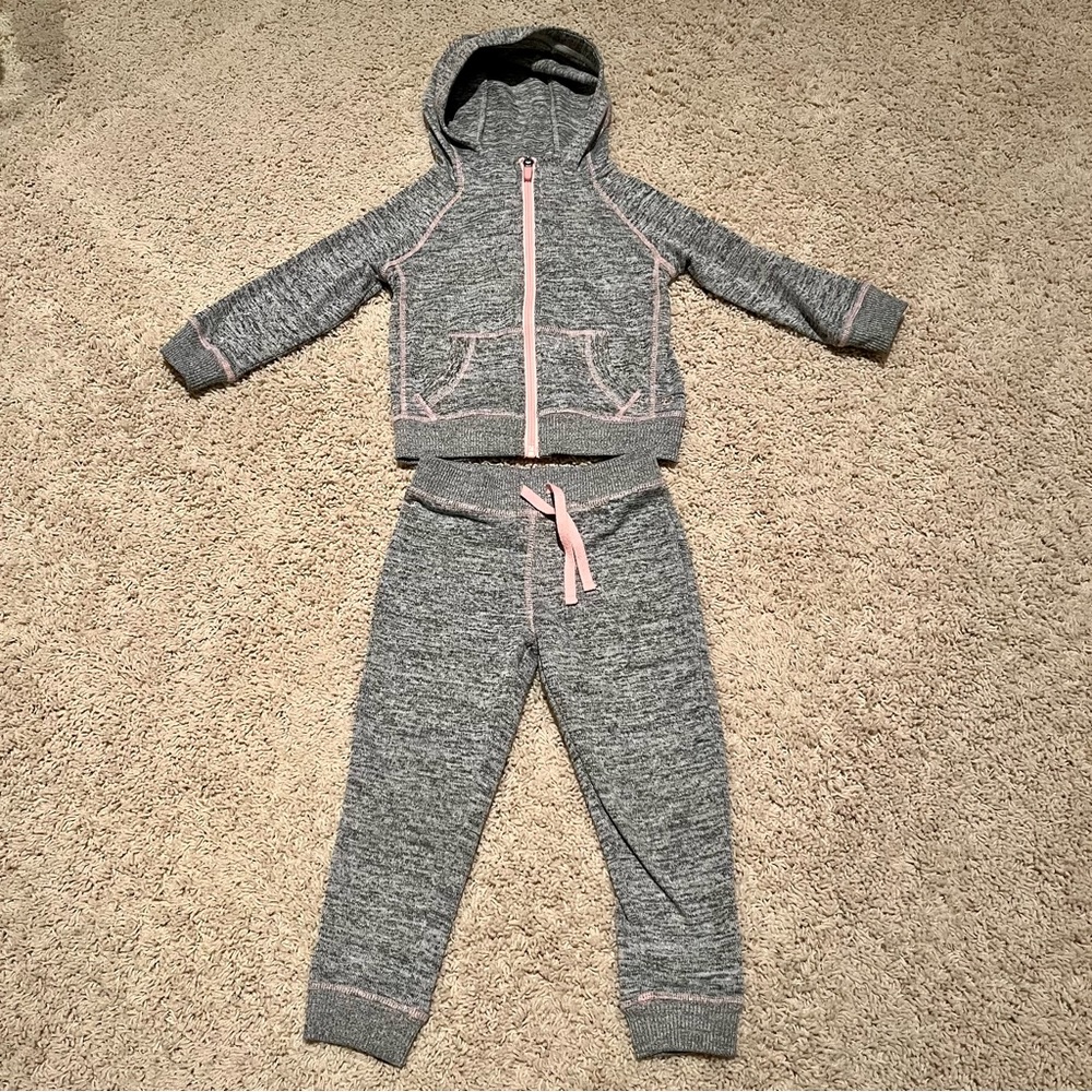 Girls Matching Sweatpants and Jacket | 90 Degree by Reflex | 3T